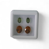 Tourmaline - तुरमली | 3.1 ct, 4 piece | Certified Loose Gemstone for Astrology & Jewelry